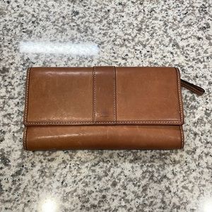 Coach Wallet w/ Coin Zipper Pouch
